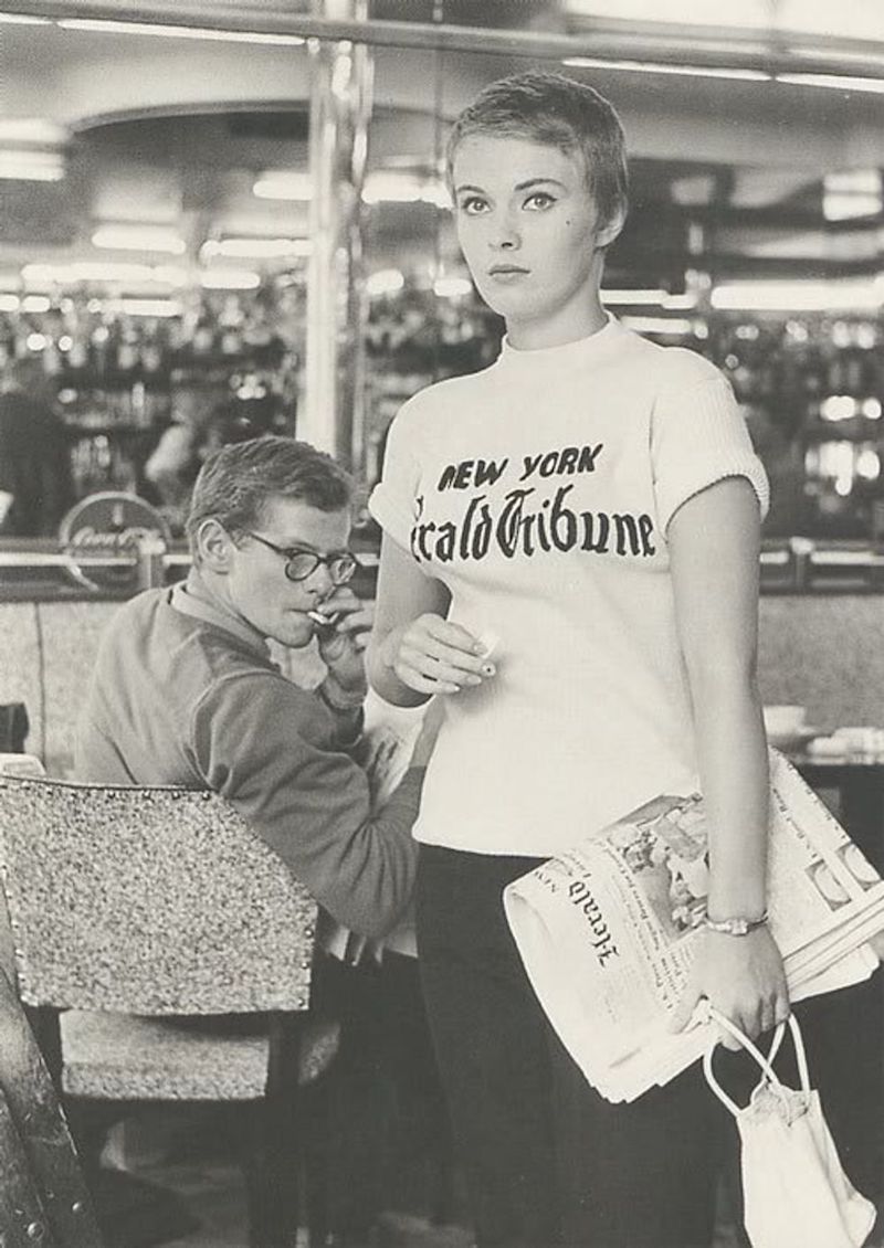 jean seberg fashion